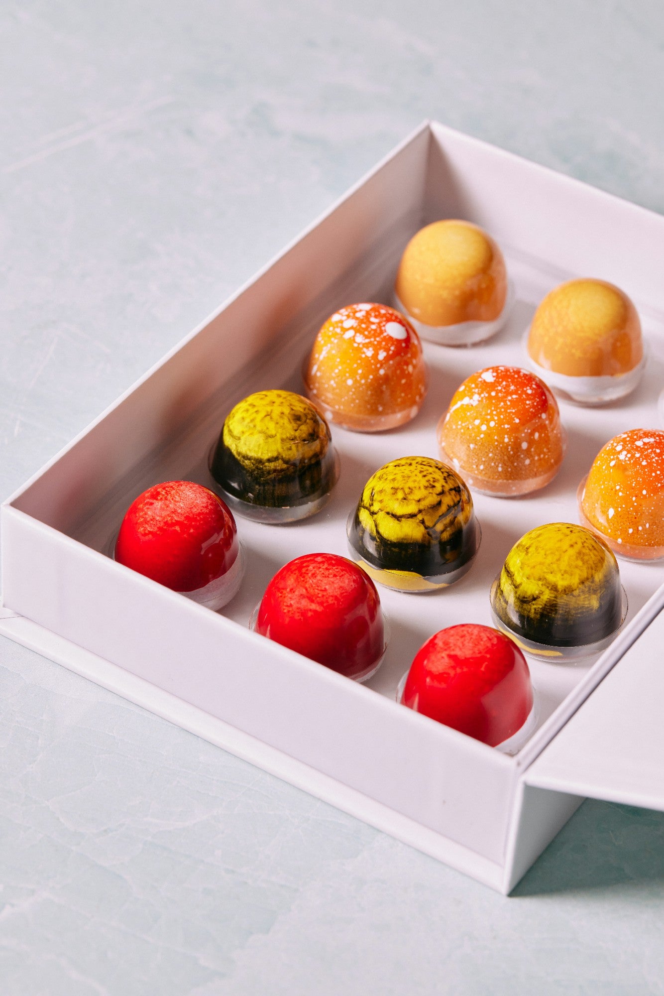 DaVinci Fruit Collection – Box of 12 Truffles