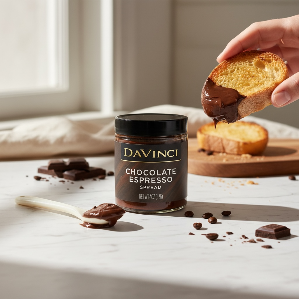 Chocolate Espresso Spread - Naturally Gluten-Free, Dairy-Free, and Vegan