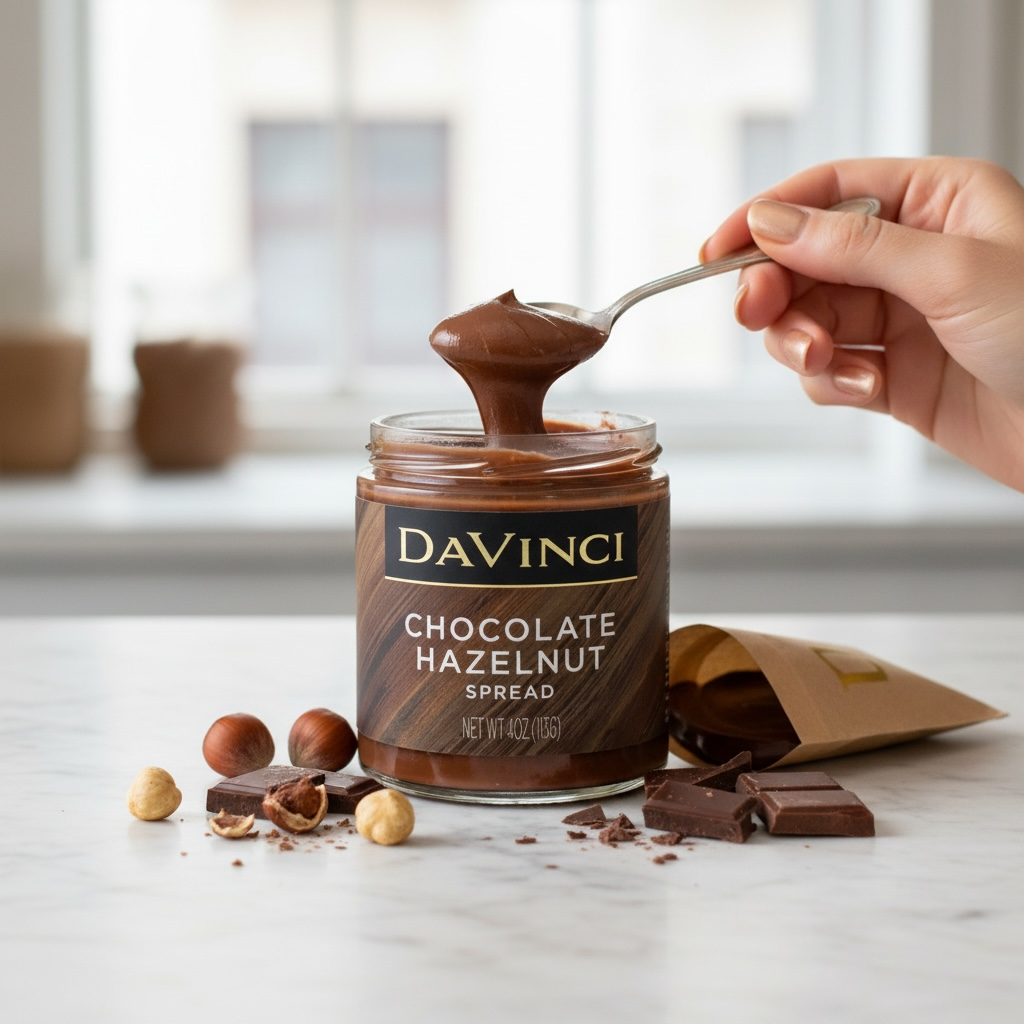 Chocolate Hazelnut Spread - Naturally Gluten-Free, Dairy-Free, and Vegan