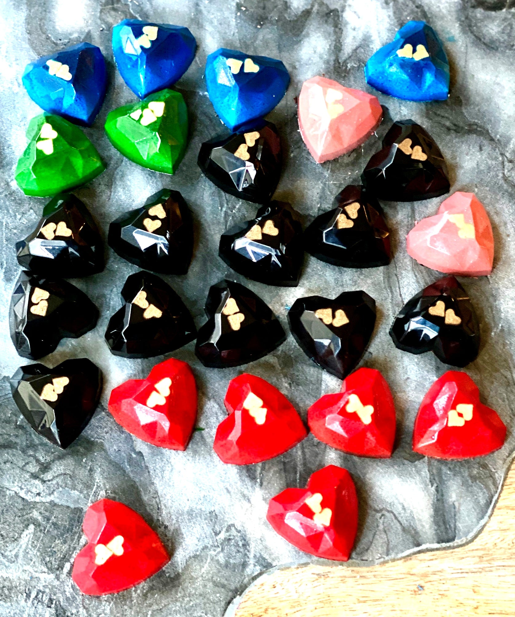 Custom Heart Shape Wedding Chocolate