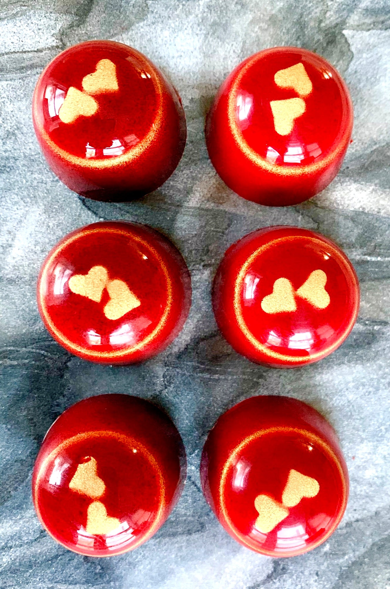 Custom Heart Shape Wedding Truffles