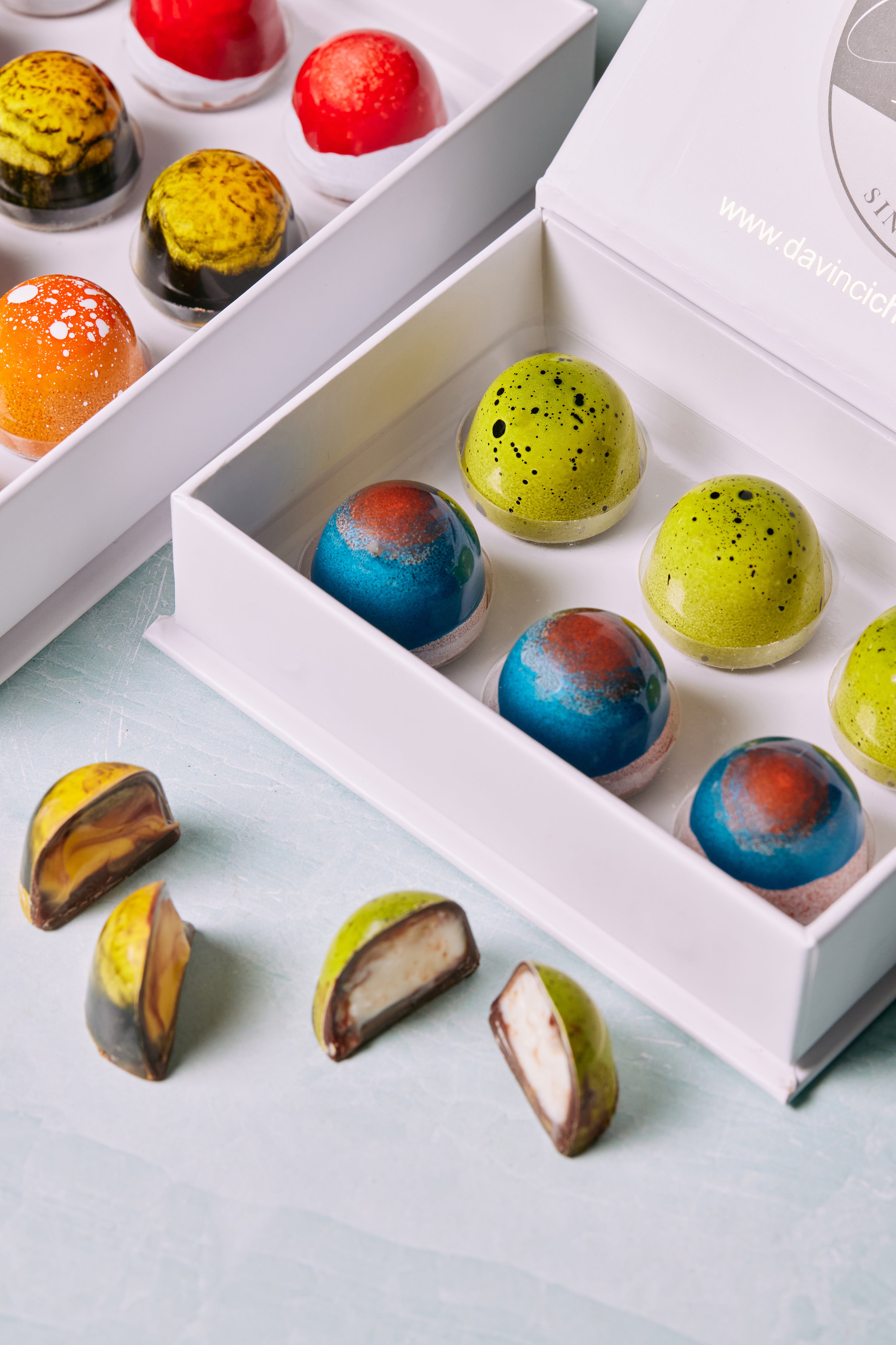 Luxurious assorted chocolates