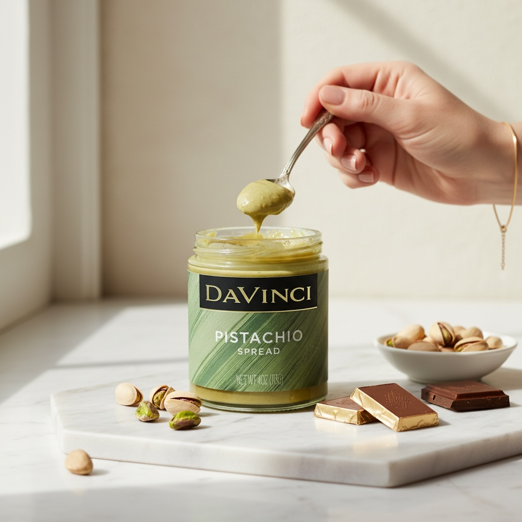 Pistachio Spread - Naturally gluten-free, dairy-free, and vegan