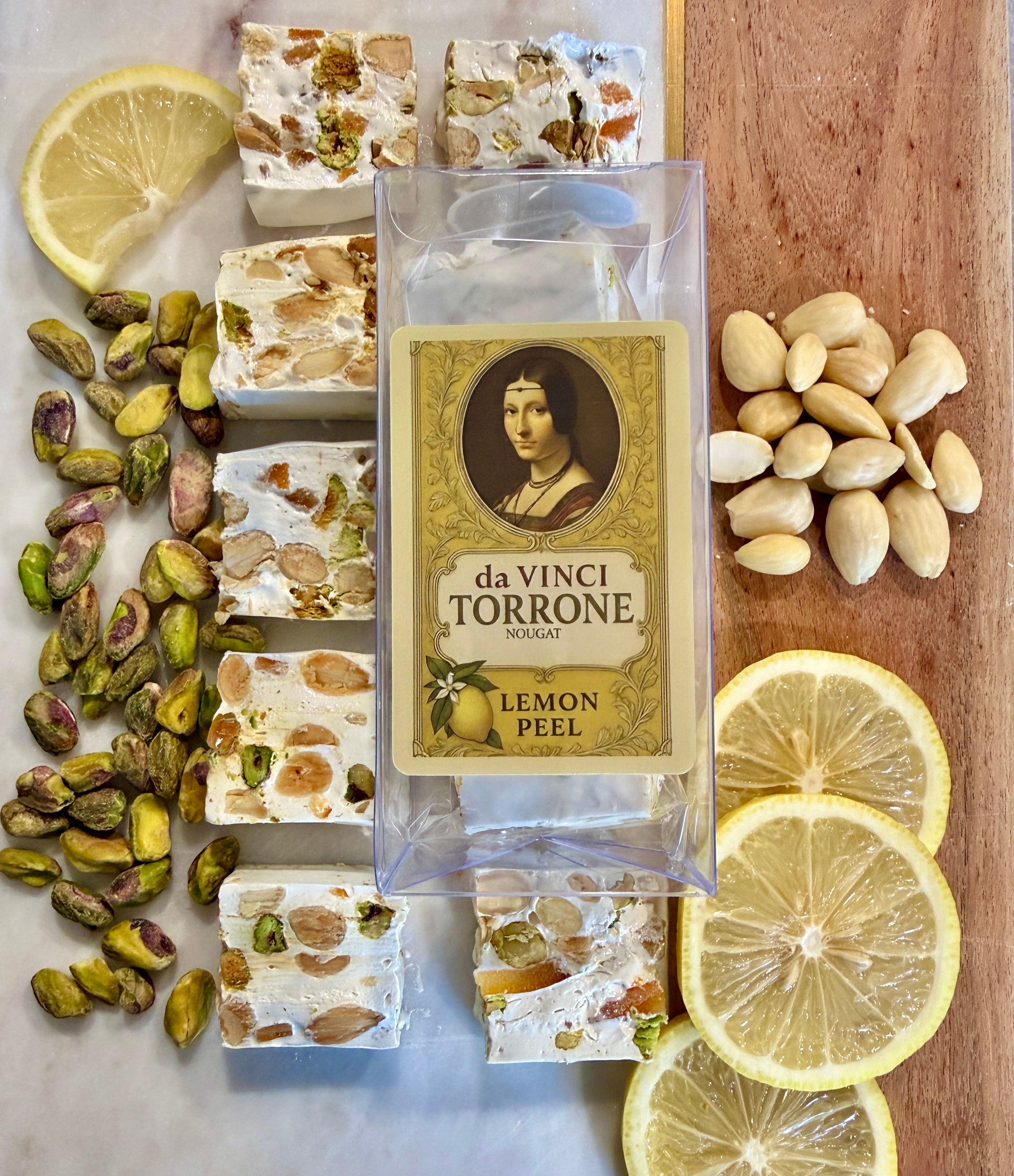 Da Vinci Torrone – Lemon Peel Nougat